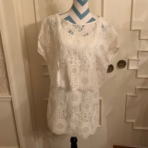 BNWT Trina Turk Lace Dress with Top